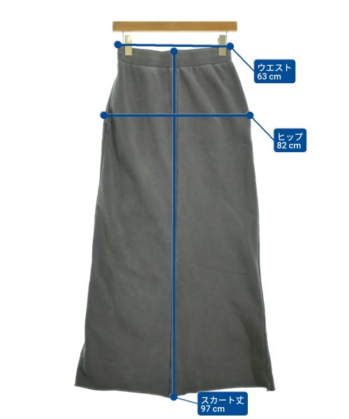 JOURNAL STANDARD（ジャーナルスタンダード）ロング・マキシ丈スカート グレー サイズ:F レディース/2200666197047
