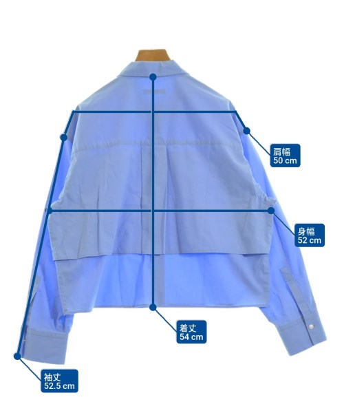 JOURNAL STANDARD（ジャーナルスタンダード）カジュアルシャツ 青 サイズ:F レディース/2200666197092