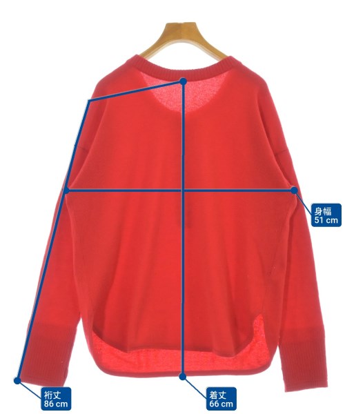 JOURNAL STANDARD（ジャーナルスタンダード）ニット・セーター 赤 サイズ:F レディース/2200666197139