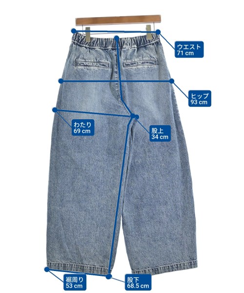 JOURNAL STANDARD（ジャーナルスタンダード）デニムパンツ 紺 サイズ:38(M位) レディース/2200681028029