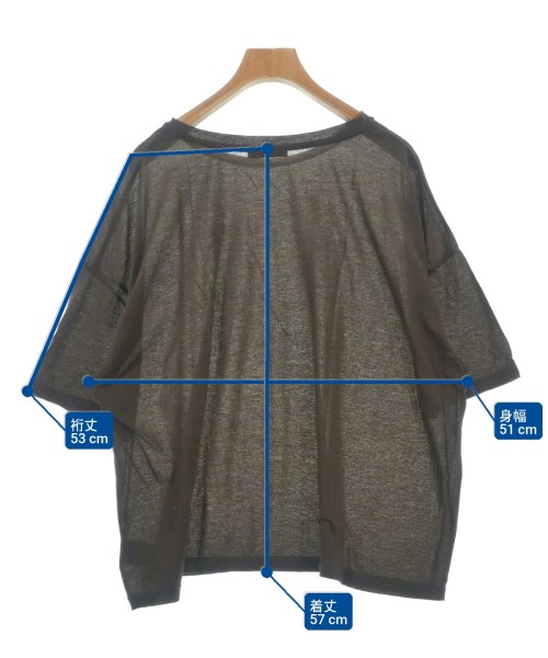 JOURNAL STANDARD（ジャーナルスタンダード）Tシャツ・カットソー 茶 サイズ:F レディース/2200687013104