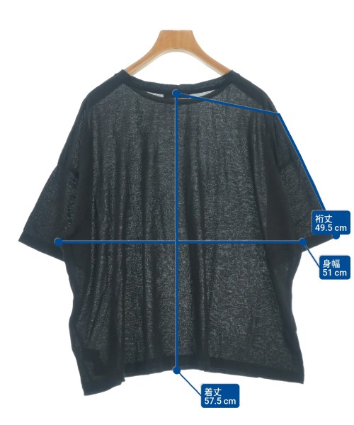 JOURNAL STANDARD（ジャーナルスタンダード）Tシャツ・カットソー 黒 サイズ:F レディース/2200687013111