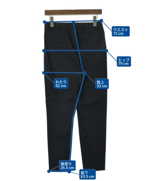 JOURNAL STANDARD（ジャーナルスタンダード）スラックス 紺 サイズ:38(M位) レディース/2200689798016