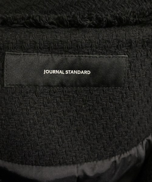 JOURNAL STANDARD（ジャーナルスタンダード）ノーカラージャケット 黒 サイズ:F レディース/2200698646018