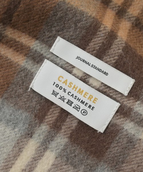 JOURNAL STANDARD（ジャーナルスタンダード）マフラー 茶 サイズ:- レディース/2200648383116