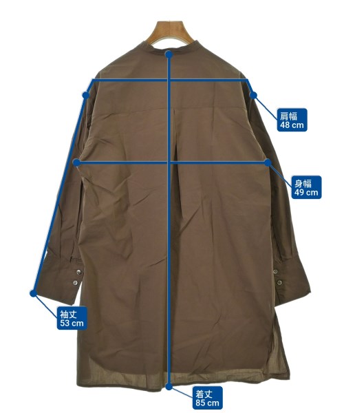 JOURNAL STANDARD（ジャーナルスタンダード）カジュアルシャツ 茶 サイズ:F レディース/2200649666027