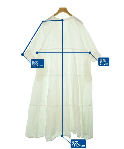 JOURNAL STANDARD（ジャーナルスタンダード）シャツワンピース 白 サイズ:F レディース/2200657129101