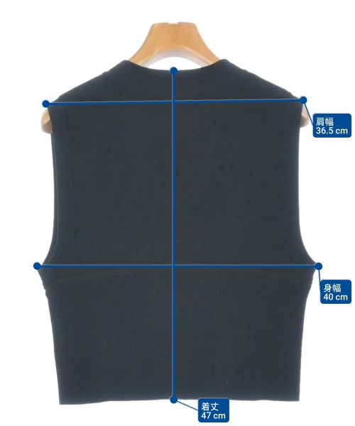 JOURNAL STANDARD（ジャーナルスタンダード）ベスト/ノースリーブ 黒 サイズ:F レディース/2200657885113