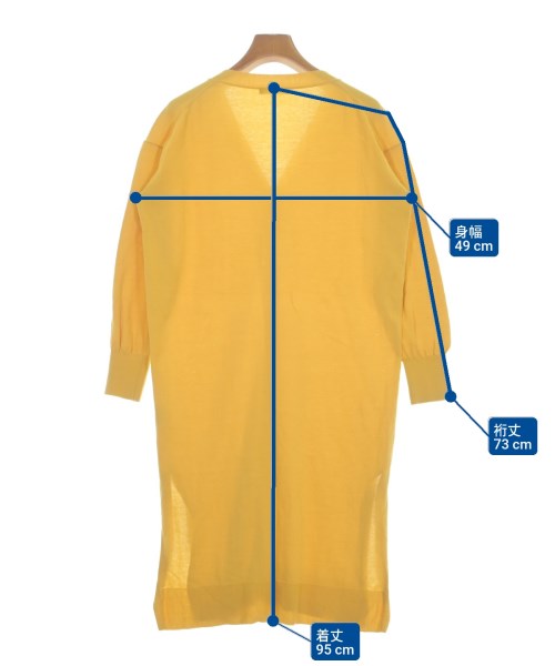 JOURNAL STANDARD（ジャーナルスタンダード）カーディガン 黄 サイズ:F レディース/2200658027017