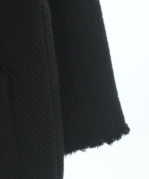 JOURNAL STANDARD L'ESSAGE（ジャーナルスタンダードレサージュ）ノーカラージャケット 黒 サイズ:F レディース/2200653303031