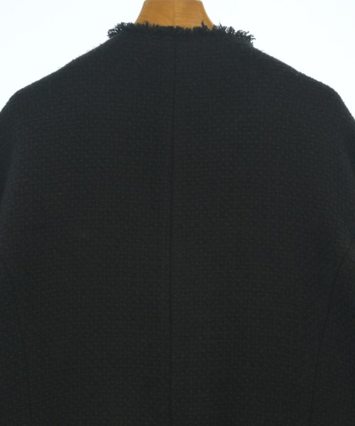 JOURNAL STANDARD L'ESSAGE（ジャーナルスタンダードレサージュ）ノーカラージャケット 黒 サイズ:F レディース/2200653303031