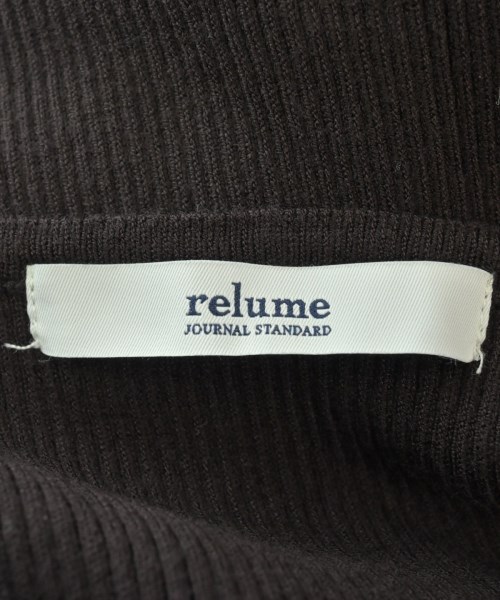 JOURNAL STANDARD relume（ジャーナルスタンダードレリューム）ニット・セーター 茶 サイズ:F レディース/2200656903122