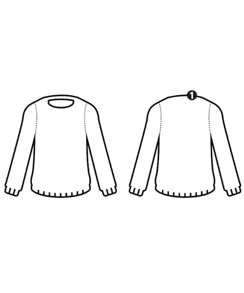 JOURNAL STANDARD（ジャーナルスタンダード）ニット・セーター 青 サイズ:F レディース/2200650401051