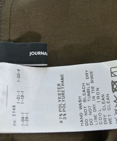 JOURNAL STANDARD（ジャーナルスタンダード）スラックス 茶 サイズ:36(S位) レディース/2200707562056