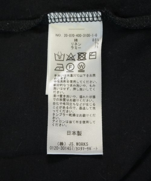 JOURNAL STANDARD（ジャーナルスタンダード）Tシャツ・カットソー 黒 サイズ:F レディース/2200709882169