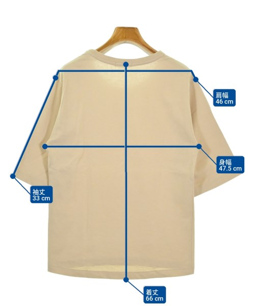 JOURNAL STANDARD（ジャーナルスタンダード）Tシャツ・カットソー ベージュ サイズ:F レディース/2200713512830