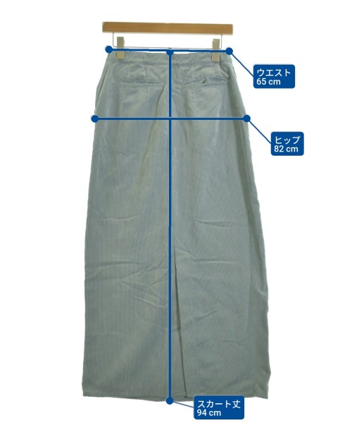JOURNAL STANDARD（ジャーナルスタンダード）ロング・マキシ丈スカート 青 サイズ:36(S位) レディース/2200645045215