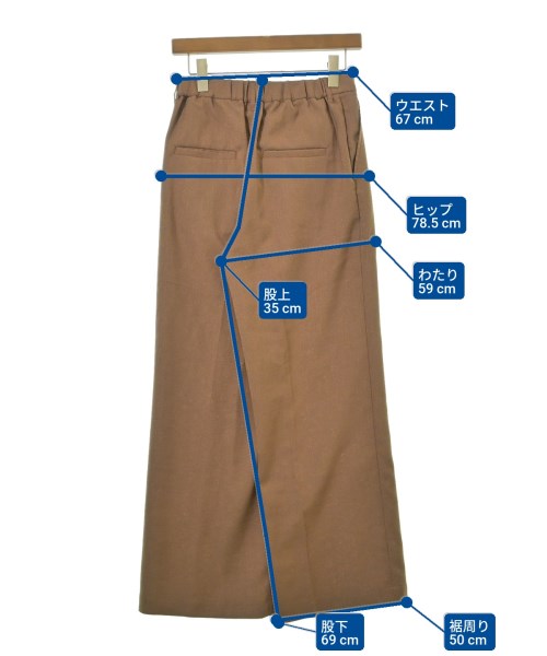 JOURNAL STANDARD（ジャーナルスタンダード）スラックス ベージュ サイズ:38(M位) レディース/2200631557012