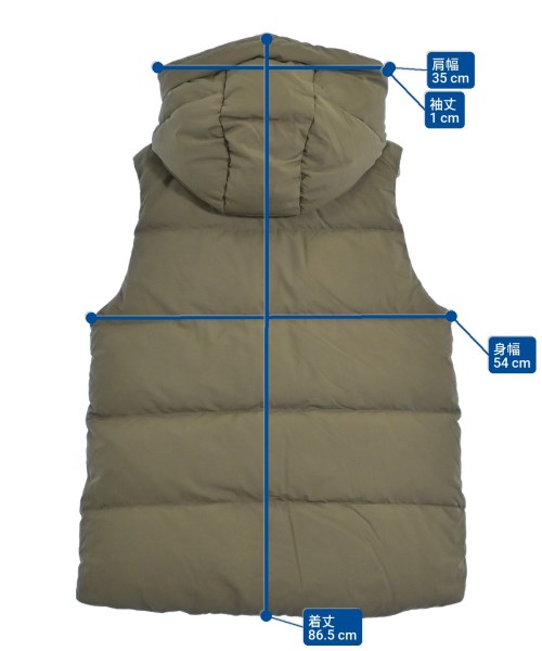 JOURNAL STANDARD（ジャーナルスタンダード）ダウンジャケット/ダウンベスト 茶 サイズ:F レディース/2200639965017