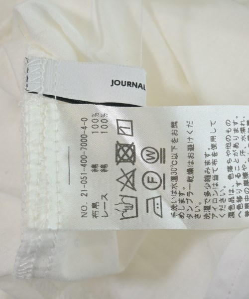 JOURNAL STANDARD（ジャーナルスタンダード）カジュアルシャツ 白 サイズ:-(M位) レディース/2200635333063