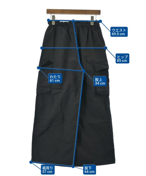 JOURNAL STANDARD（ジャーナルスタンダード）カーゴパンツ 黒 サイズ:38(M位) レディース/2200639852034