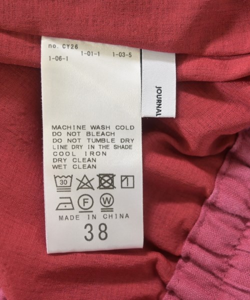 JOURNAL STANDARD（ジャーナルスタンダード）その他 ピンク サイズ:38(M位) レディース/2200646811031