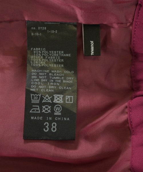 JOURNAL STANDARD（ジャーナルスタンダード）スラックス 紫 サイズ:38(M位) レディース/2200650603042