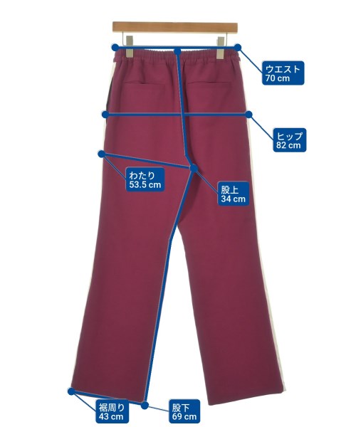 JOURNAL STANDARD（ジャーナルスタンダード）スラックス 紫 サイズ:38(M位) レディース/2200650603042