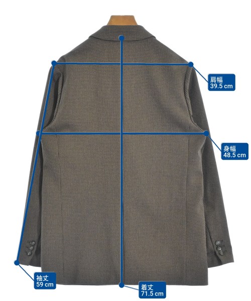 JOURNAL STANDARD（ジャーナルスタンダード）ジャケット 茶 サイズ:36(S位) レディース/2200647739068