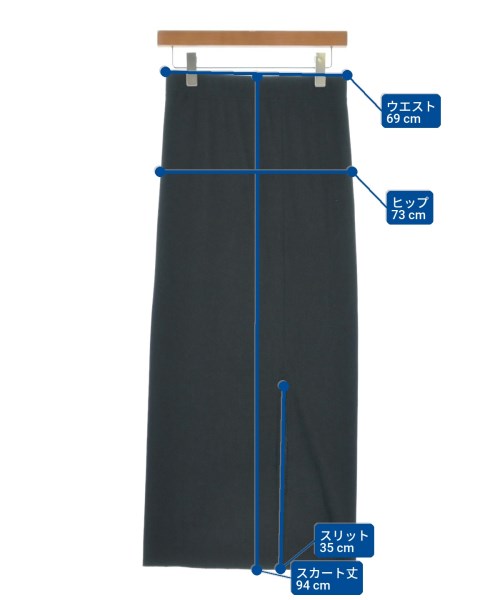 JOURNAL STANDARD（ジャーナルスタンダード）ロング・マキシ丈スカート 黒 サイズ:-(M位) レディース/2200648295044