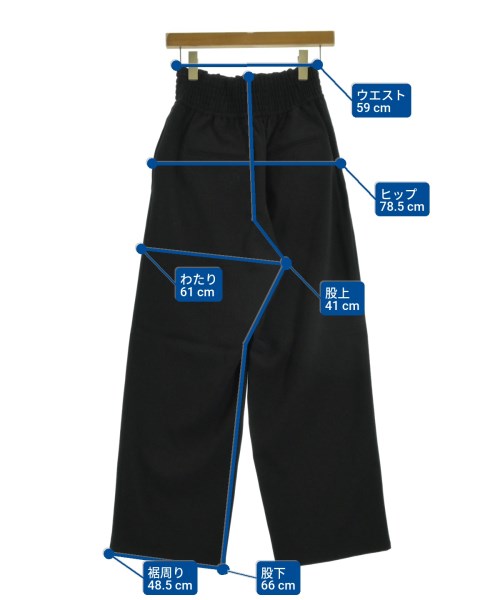 JOURNAL STANDARD（ジャーナルスタンダード）スラックス 黒 サイズ:38(M位) レディース/2200646783031