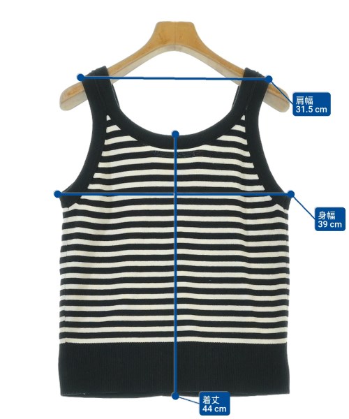 JOURNAL STANDARD（ジャーナルスタンダード）タンクトップ 黒 サイズ:F レディース/2200653586038