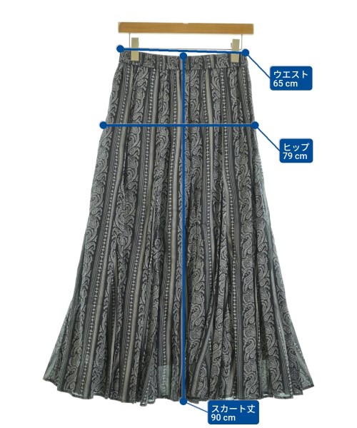 JOURNAL STANDARD（ジャーナルスタンダード）ロング・マキシ丈スカート 紺 サイズ:36(S位) レディース/2200649767045