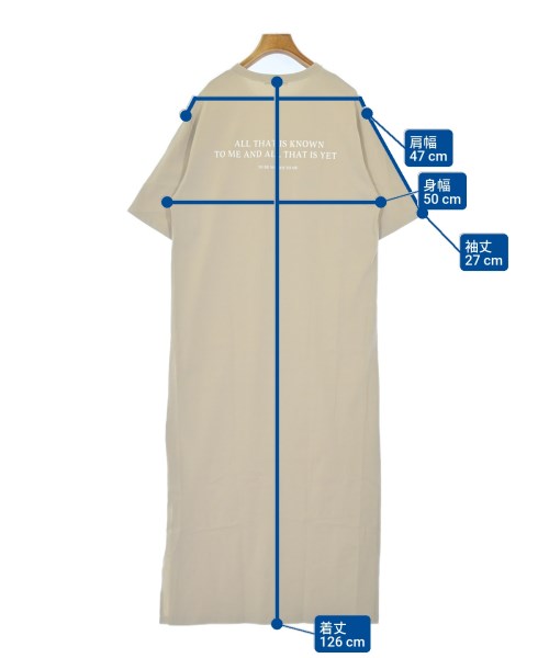 JOURNAL STANDARD（ジャーナルスタンダード）ワンピース ベージュ サイズ:F レディース/2200650405080