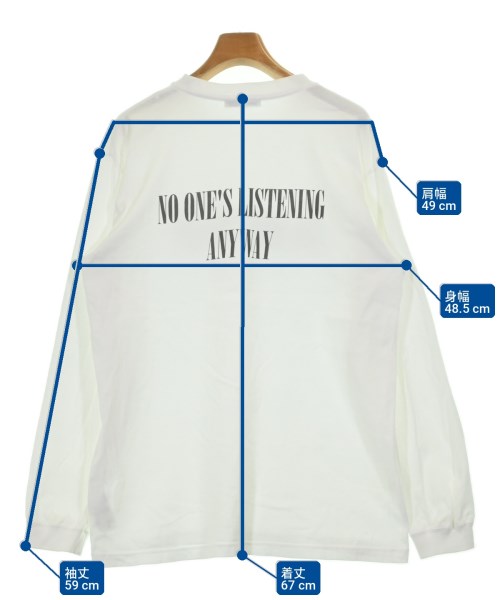JOURNAL STANDARD（ジャーナルスタンダード）Tシャツ・カットソー 白 サイズ:F レディース/2200701309053