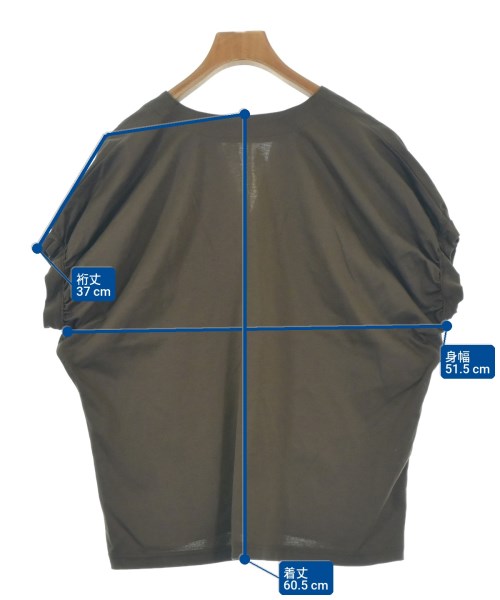 JOURNAL STANDARD（ジャーナルスタンダード）Tシャツ・カットソー 茶 サイズ:F レディース/2200706286601
