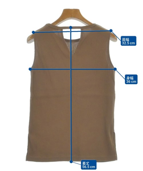 JOURNAL STANDARD（ジャーナルスタンダード）ノースリーブ 茶 サイズ:F レディース/2200662639046