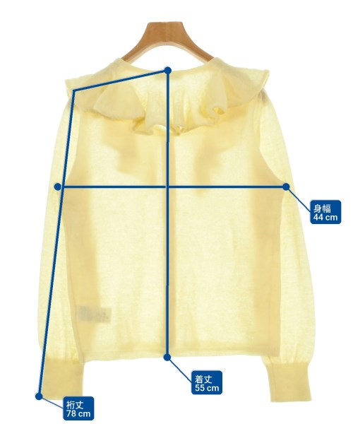 JOURNAL STANDARD（ジャーナルスタンダード）ニット・セーター 黄 サイズ:-(M位) レディース/2200665569043