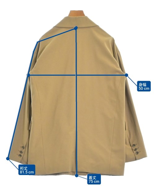 JOURNAL STANDARD（ジャーナルスタンダード）テーラードジャケット ベージュ サイズ:F レディース/2200666281043