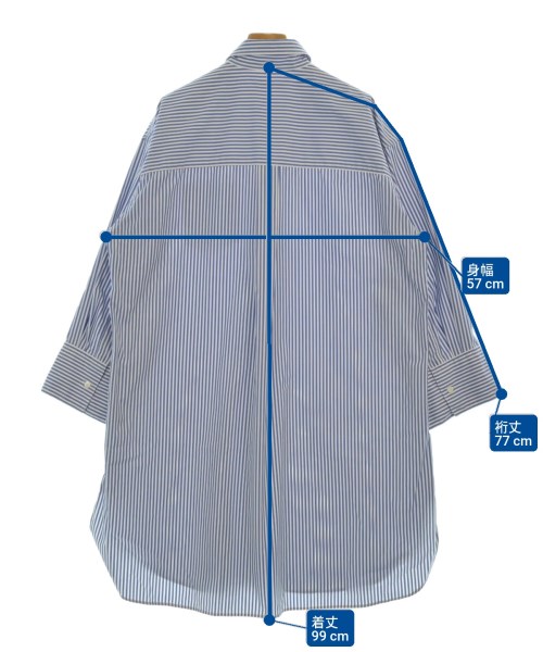 JOURNAL STANDARD（ジャーナルスタンダード）シャツワンピース 青 サイズ:F レディース/2200666350046