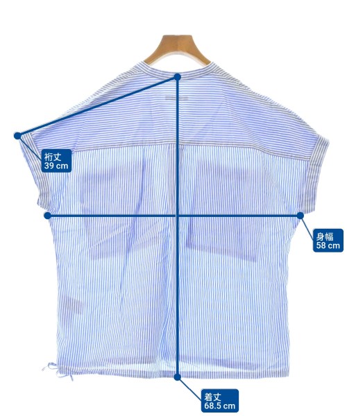 JOURNAL STANDARD（ジャーナルスタンダード）カジュアルシャツ 青 サイズ:F レディース/2200669429060