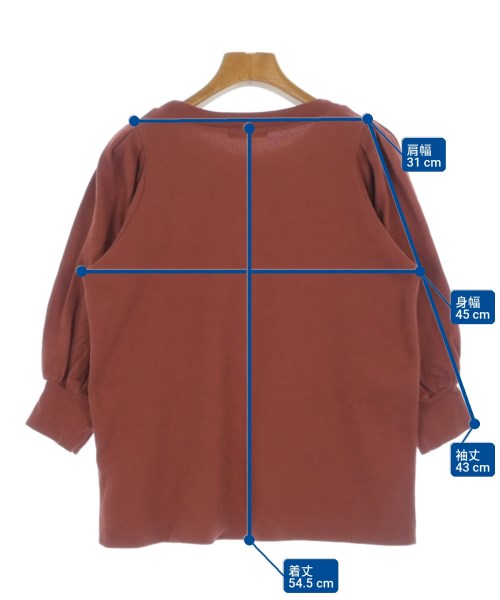 JOURNAL STANDARD（ジャーナルスタンダード）Tシャツ・カットソー 茶 サイズ:-(M位) レディース/2200726963056