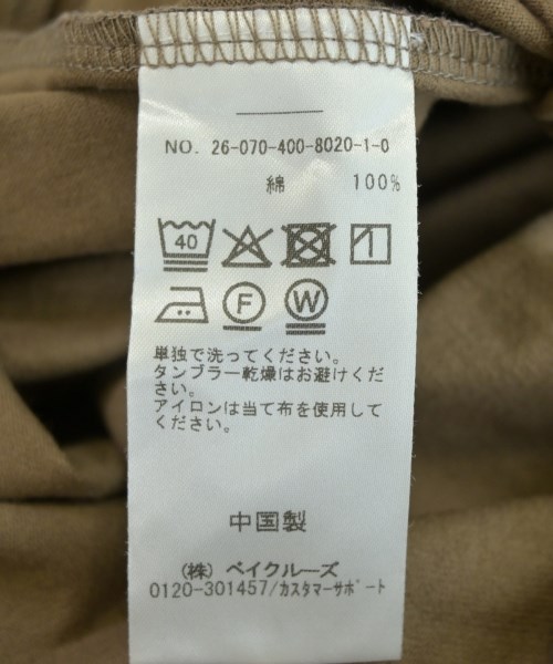 JOURNAL STANDARD（ジャーナルスタンダード）Tシャツ・カットソー 茶 サイズ:F レディース/2200720868012