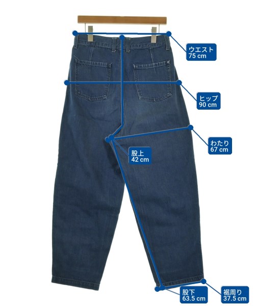 JOURNAL STANDARD（ジャーナルスタンダード）デニムパンツ 紺 サイズ:40(M位) レディース/2200727581037
