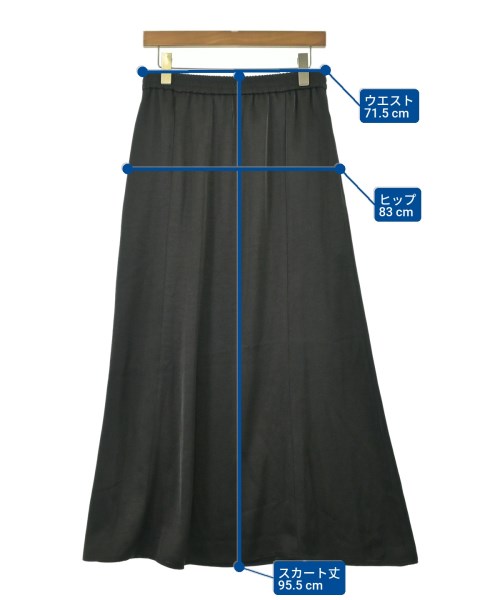 JOURNAL STANDARD（ジャーナルスタンダード）ロング・マキシ丈スカート 黒 サイズ:F レディース/2200678931066