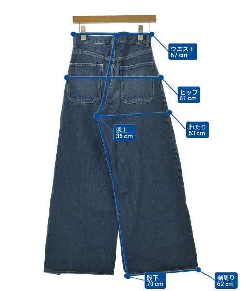JOURNAL STANDARD（ジャーナルスタンダード）デニムパンツ 青 サイズ:38(M位) レディース/2200679779087