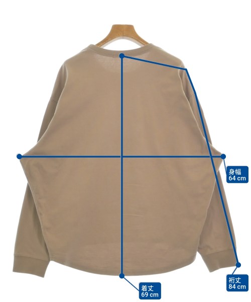 JOURNAL STANDARD（ジャーナルスタンダード）Tシャツ・カットソー ベージュ サイズ:F レディース/2200681837065