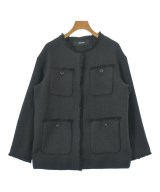 JOURNAL STANDARD（ジャーナルスタンダード）ノーカラージャケット 黒 サイズ:F レディース/2200683435016