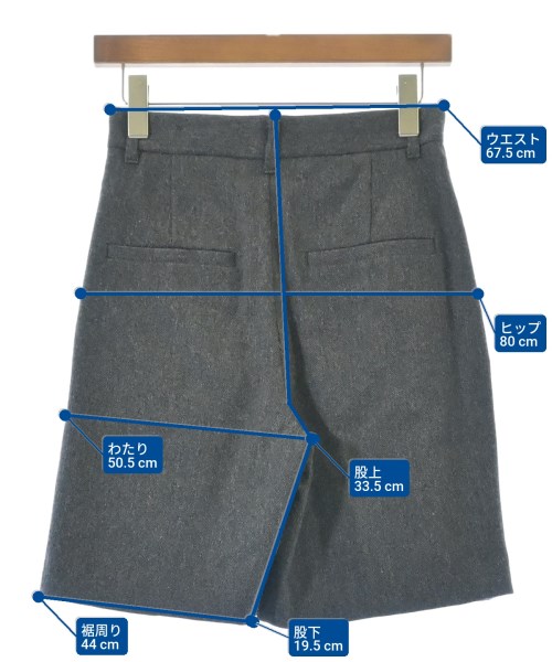 JOURNAL STANDARD（ジャーナルスタンダード）ショートパンツ グレー サイズ:36(S位) レディース/2200684226019