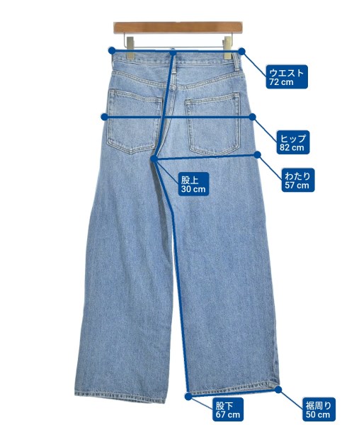 JOURNAL STANDARD（ジャーナルスタンダード）デニムパンツ 青 サイズ:36(S位) レディース/2200688169015
